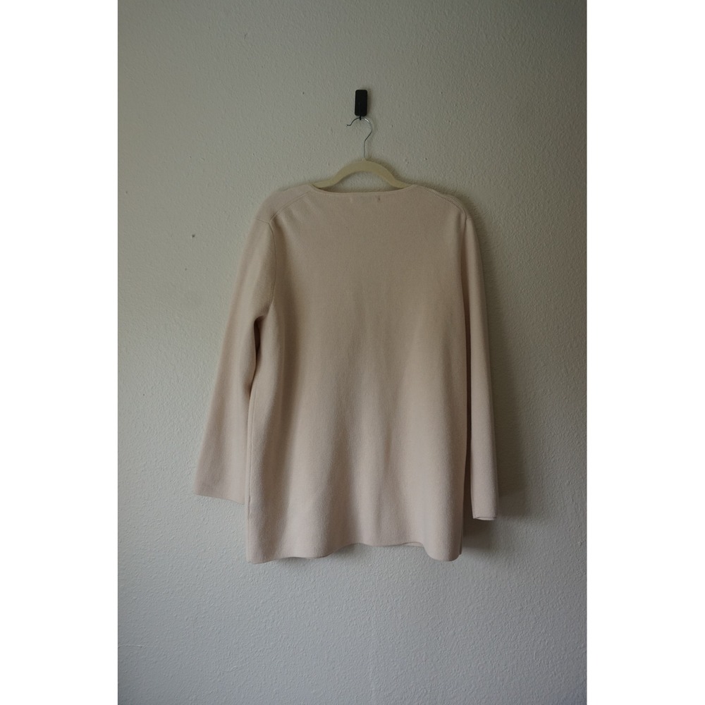 J.Crew Giselle Sweater Blazer Lady Jacket Old Money‎ Neutral Cream Beige M - Picture 7 of 7